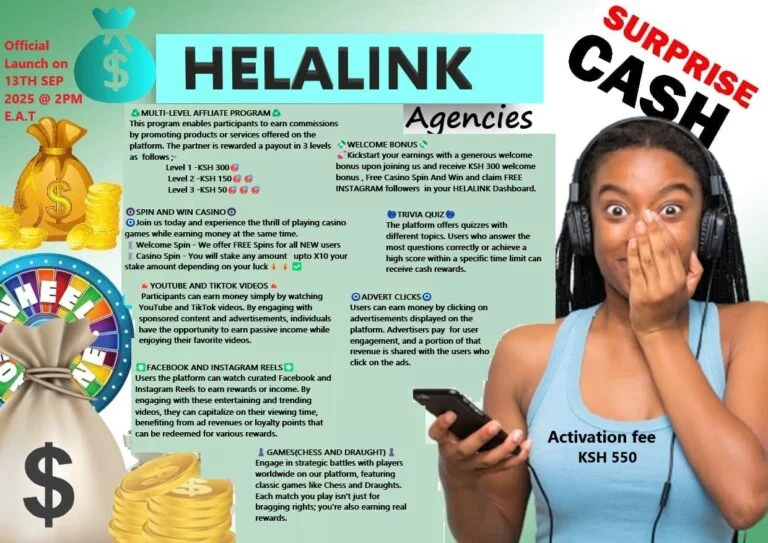 Helalink Agencies - Earn money online with your smartphone